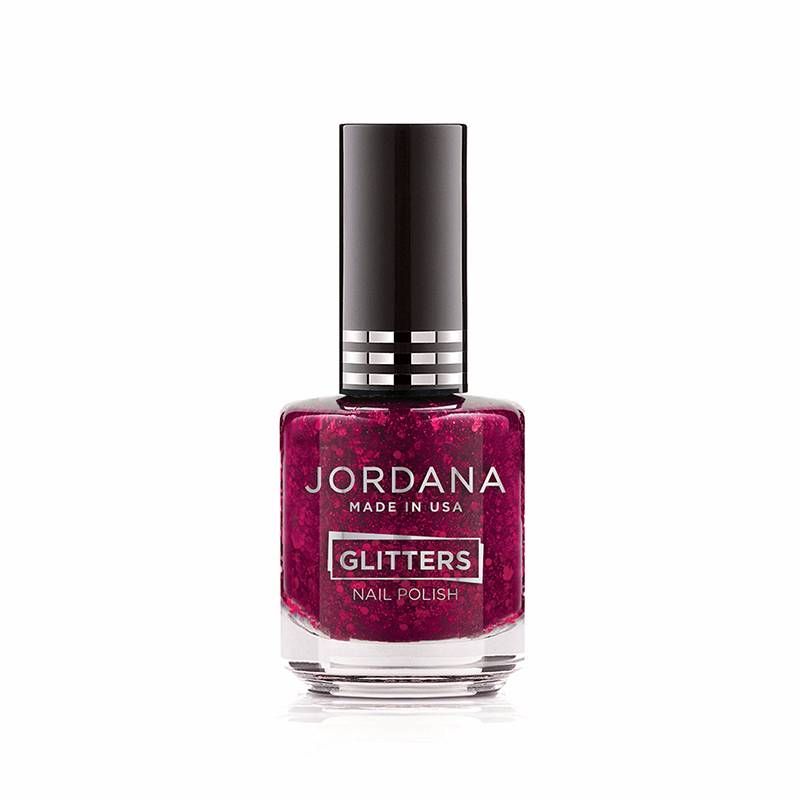 Jordana Glitters Nail Polish - 07 CONFETTI