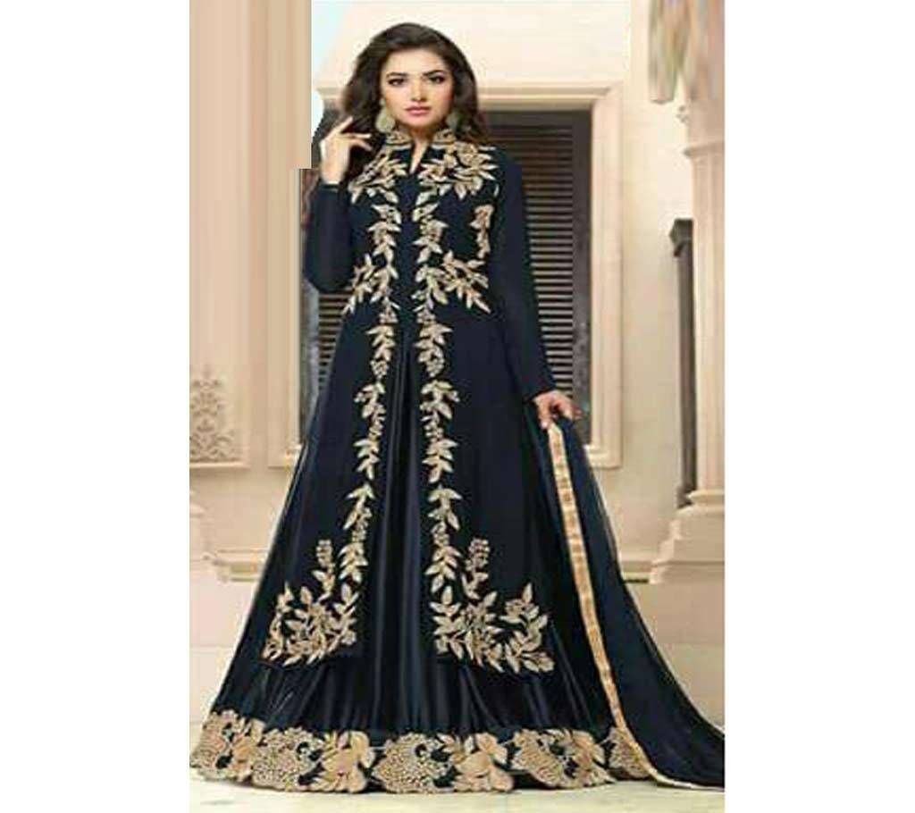 Indian Semi Stitched Georgette Lehenga