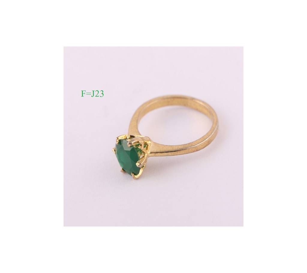 Indian gold plated finger ring-23