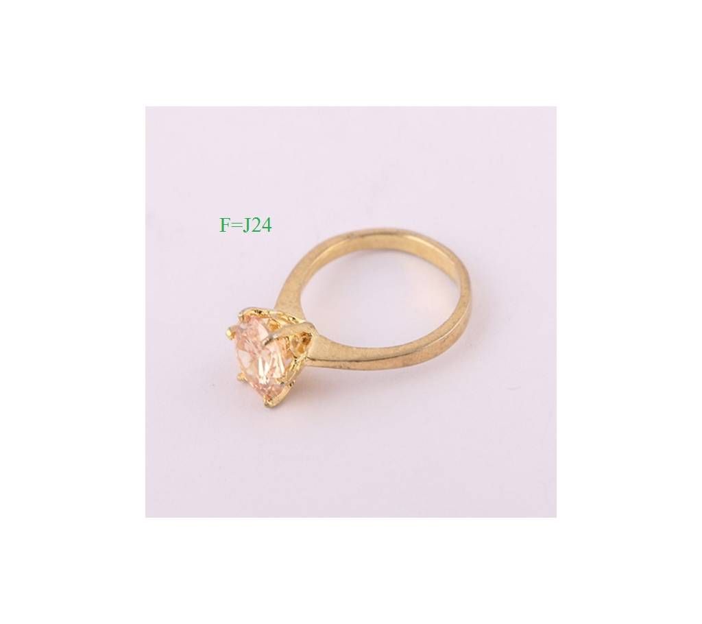 Indian gold plated finger ring-24