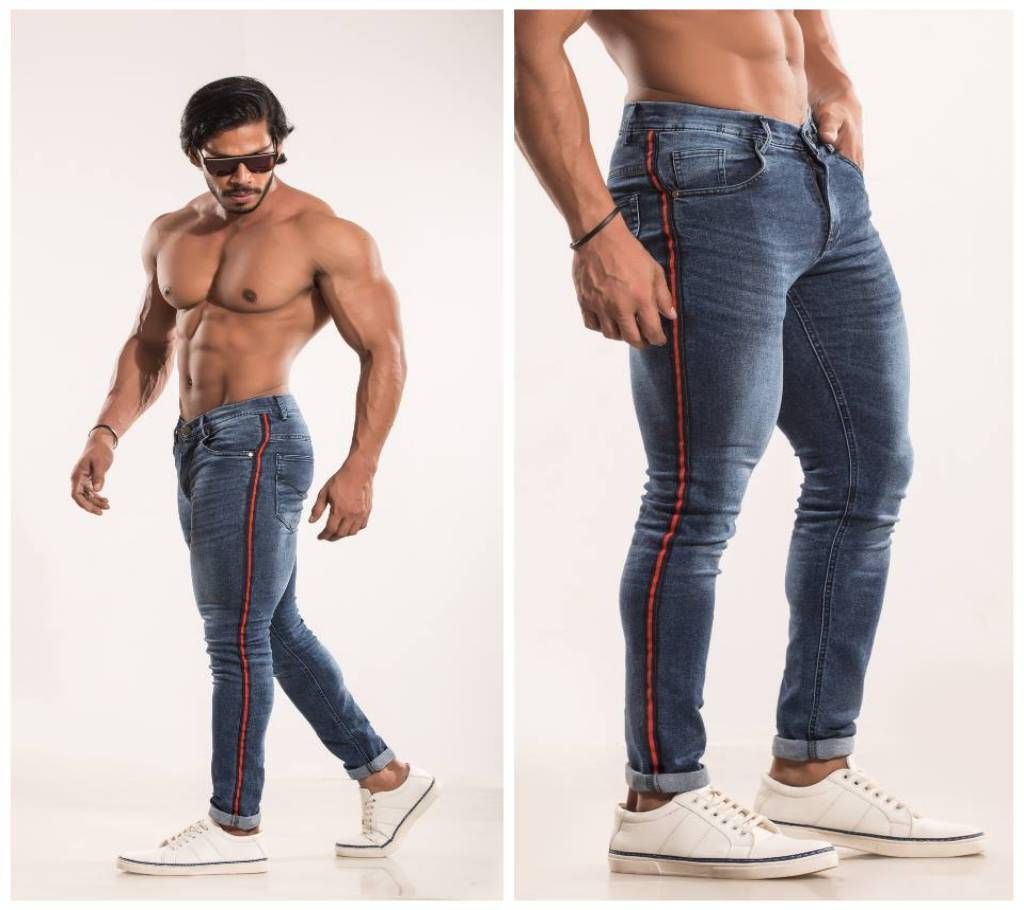 Royal Stripe jeans for men 