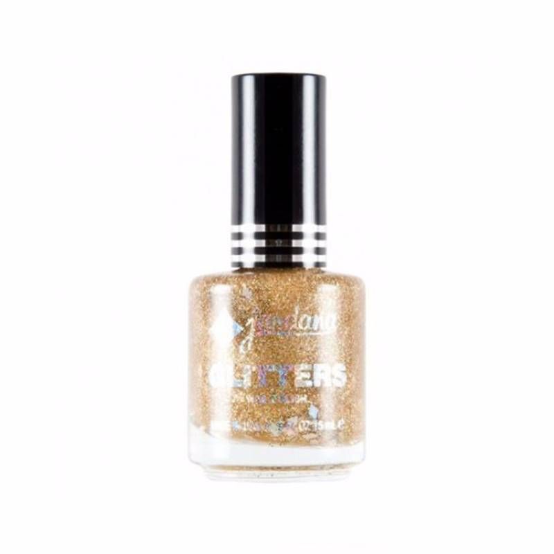 Jordana Glitters Nail Polish - 20 Gold Glam