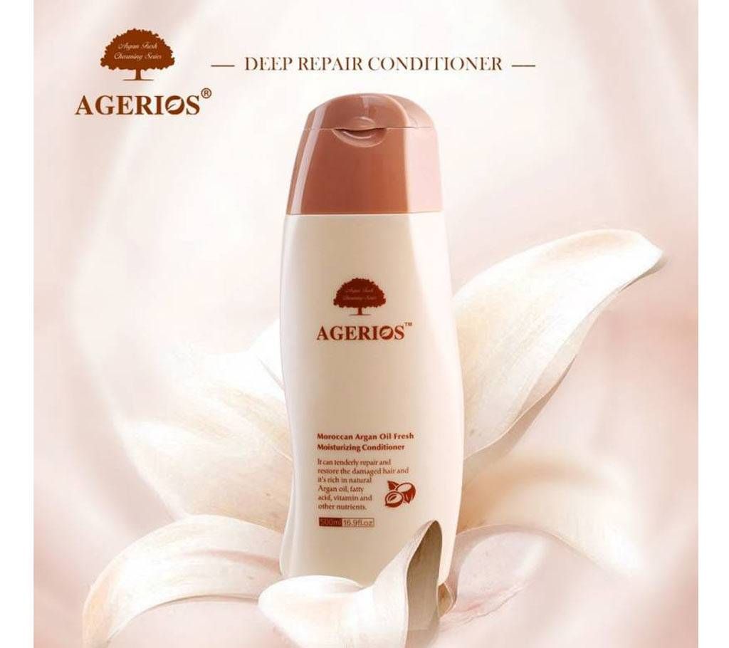 Agerios Moroccan Argan Oil Refreshing Moisturizing Conditioner - 500ml