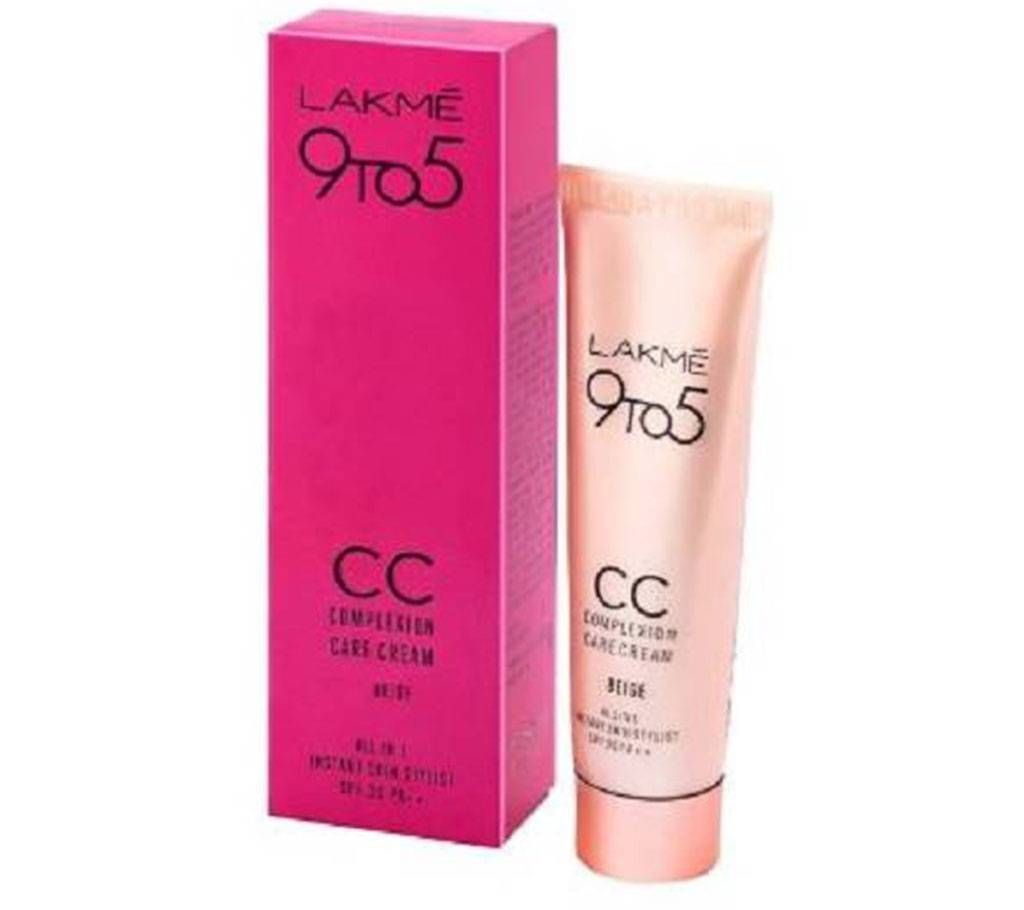 Lakme 9to5 CC cream India 
