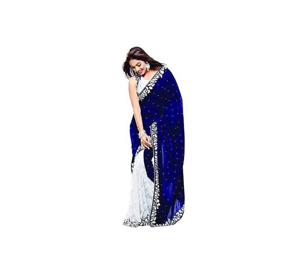 Multi Color Georgette Saree