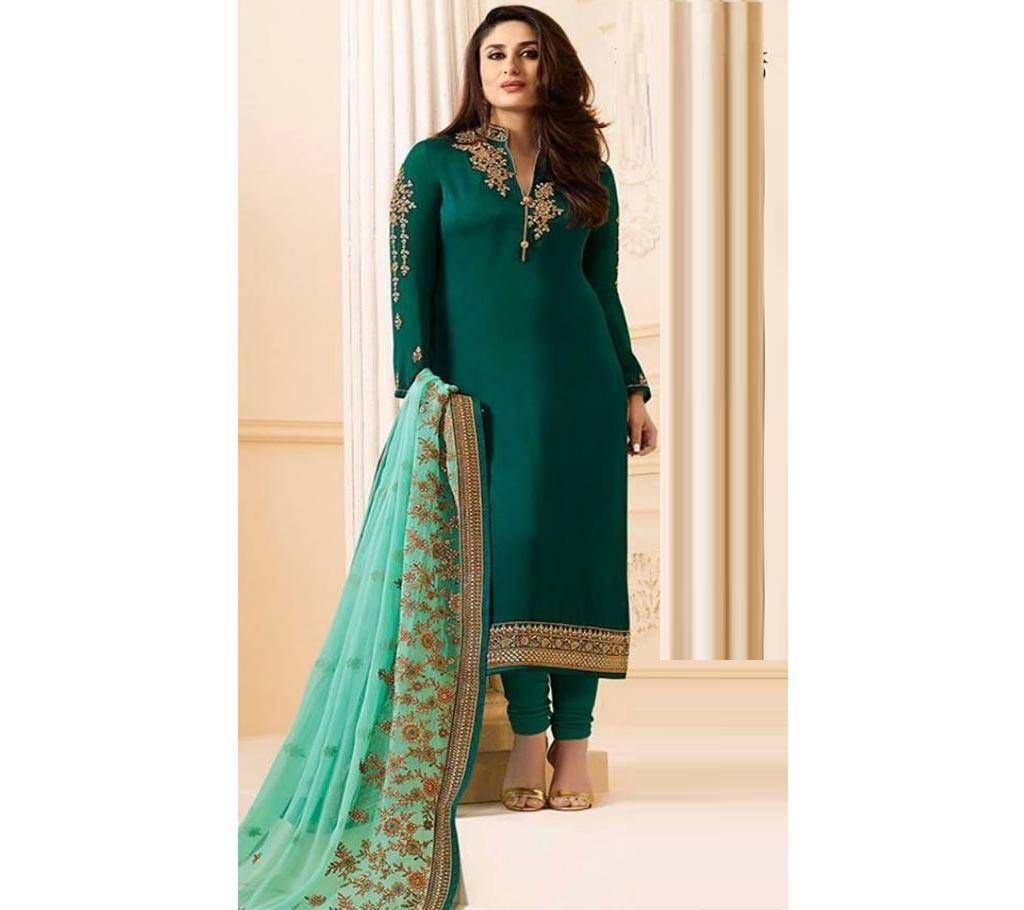 Indian Unstitched Soft Georgette Three Piece (Copy)