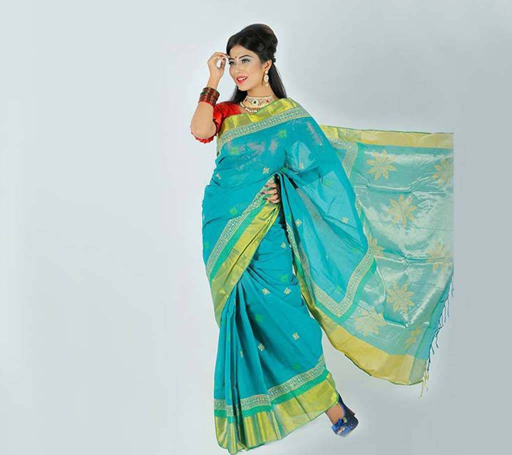 Hand Loom Cotton Sharee