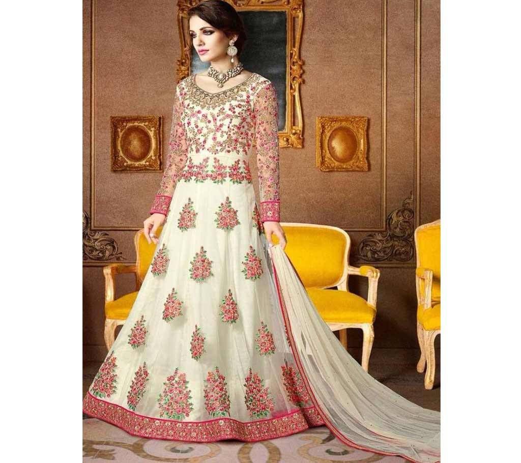White and Pink lehenga for women 