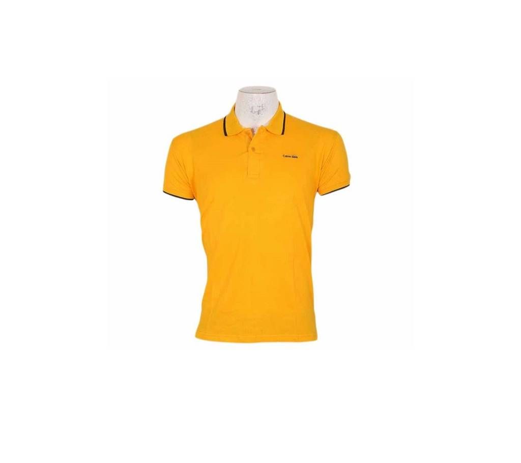 Calvin Klein HALF SLEEVE COTTON POLO SHIRT