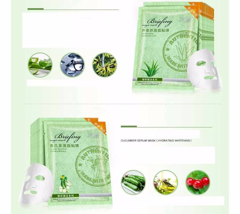 Briefing Facial Mask (10 pcs)