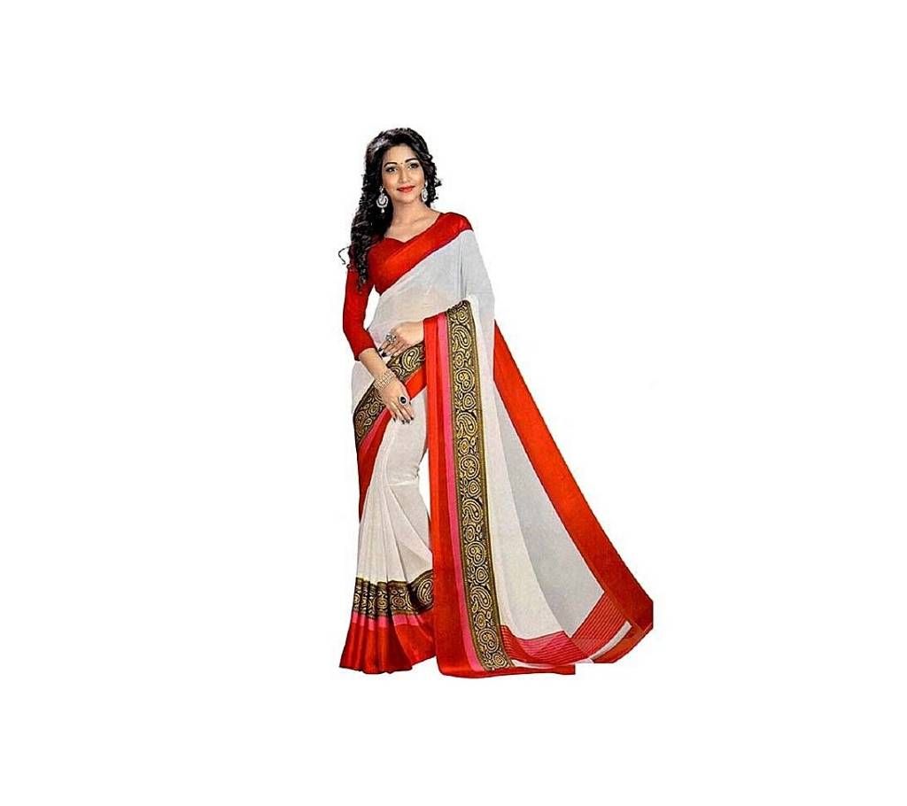 Multi Color Chiffon Saree
