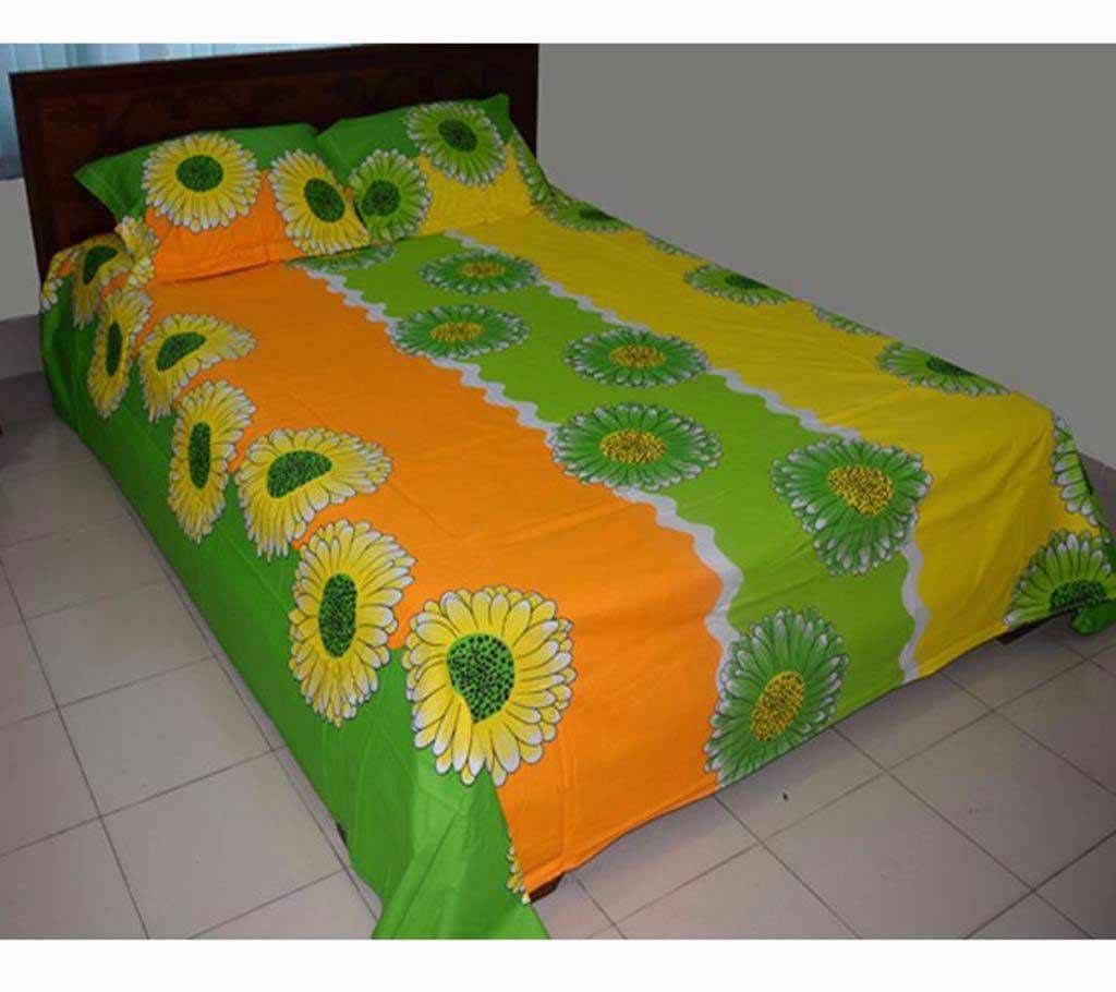 Hometex Twill Cotton King Size Bedsheet Set
