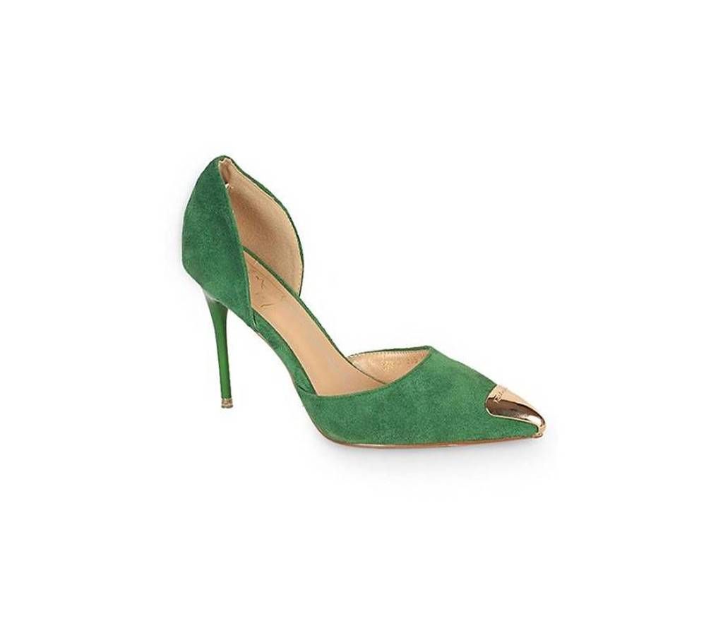 Artificial Leather Heeled Sandal