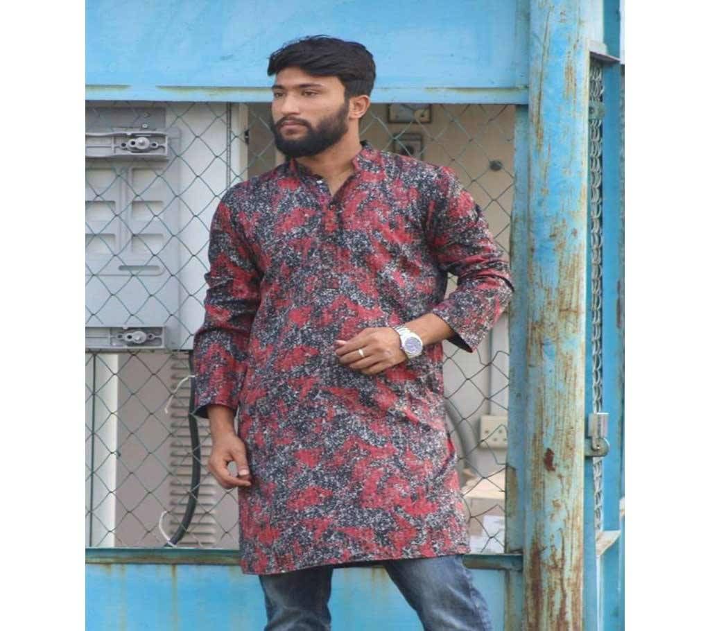 Gents Multicolor Cotton panjabi
