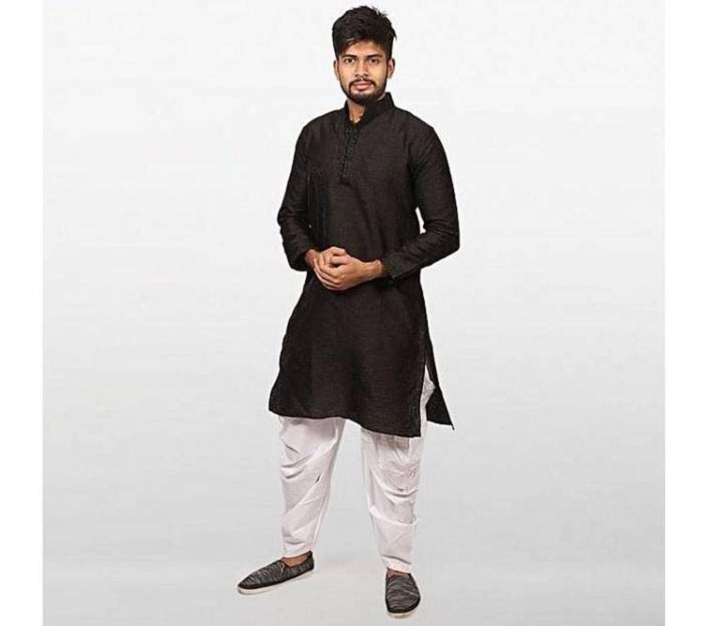 Eid Collection - Gents Semi Long Casual Brasso Cotton Punjabi