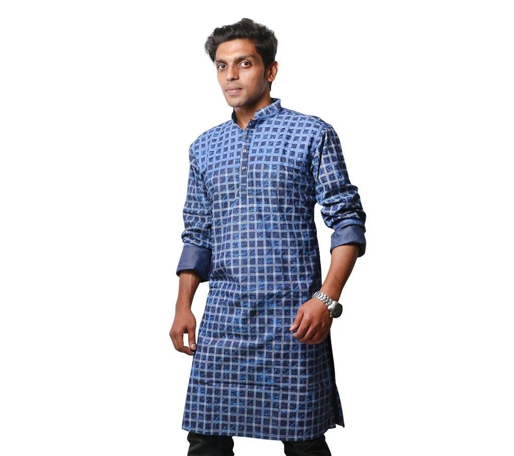 Menz Cotton Casual Long Panjabi 
