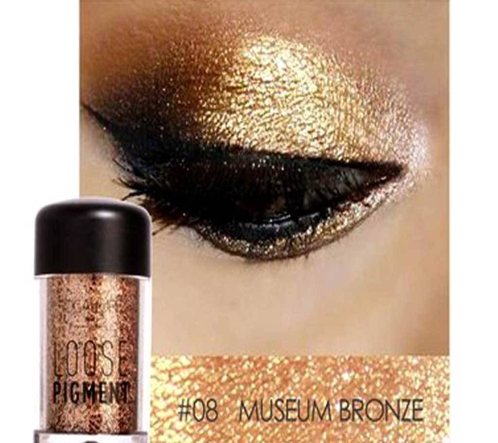 Focallure glitter Loose Pigment Eyeshadow MUSEUM BRONZE shade