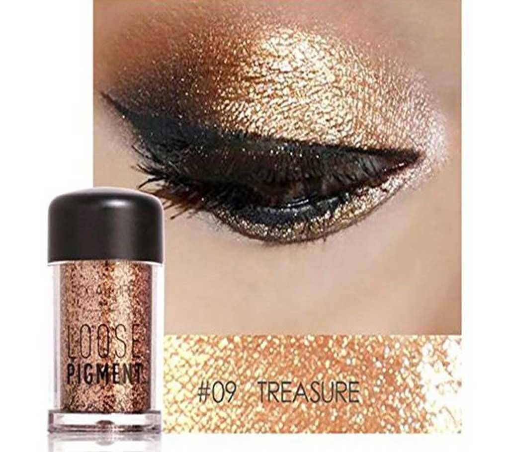 Focallure glitter Loose Pigment Eyeshadow TREASURE shade