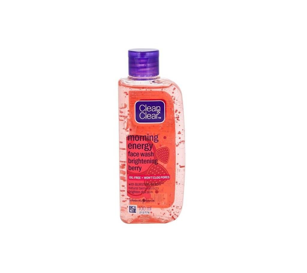 Clean & clear morning energy face wash (Berry) 100m India 