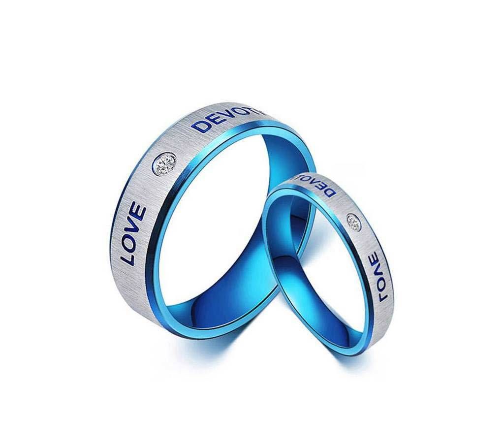 Love Devotion Couple Finger Rings