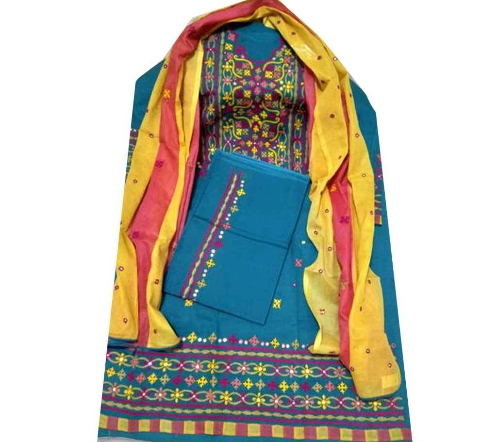 Exclusive Joypuri Hand Stretch Three Pcs