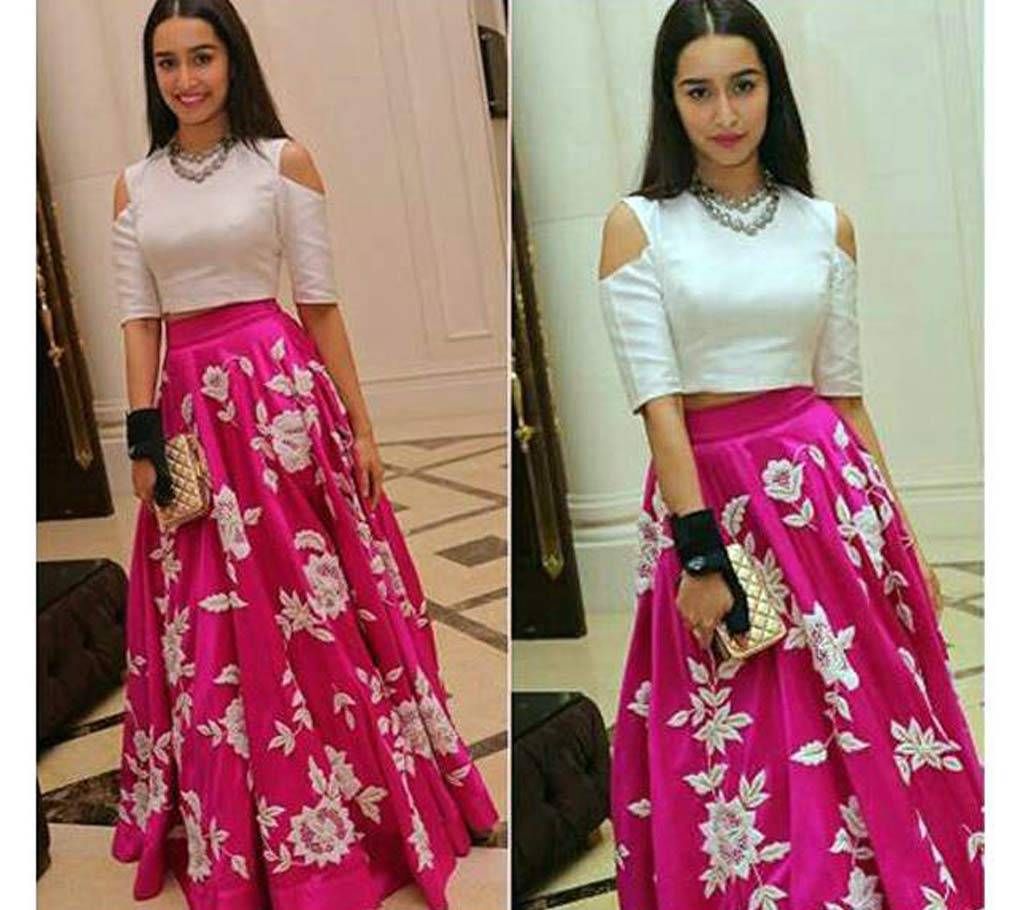 Ladies Gown - With Heavy Embroidery 