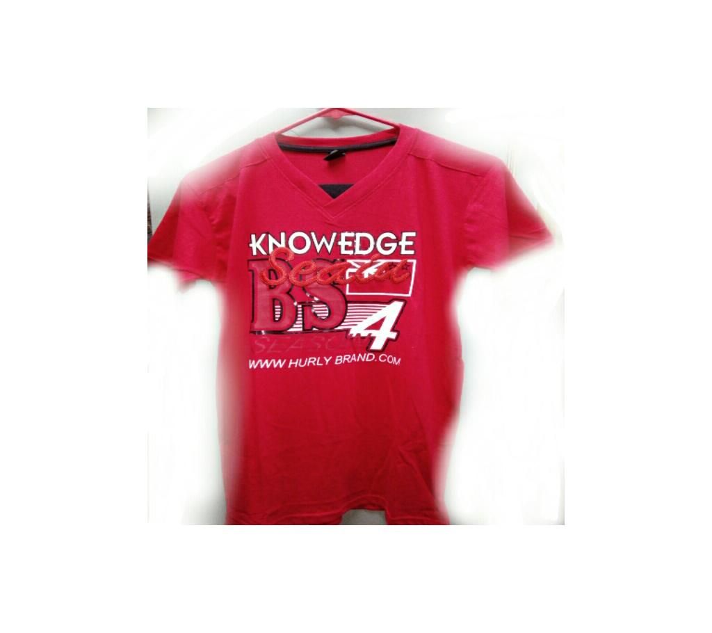 BS 4 Half Sleeve V-Neck T-Shirt 