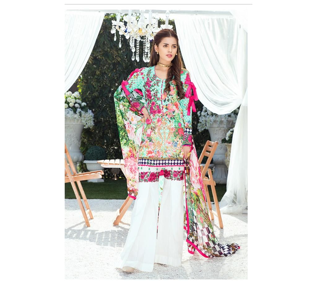 Gulaal Unstitched Cotton Three Piece