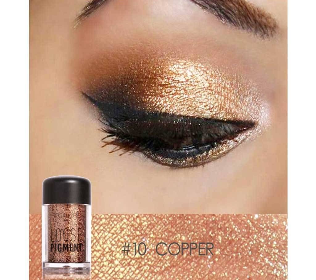 Focallure glitter Loose Pigment Eyeshadow COPPER shade