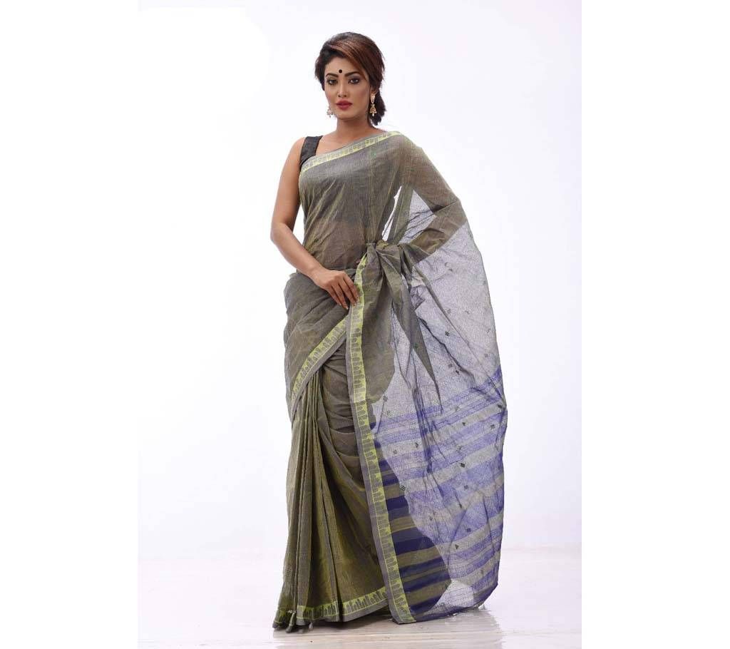 Tangail Cotton Saree With Blouse Piece 