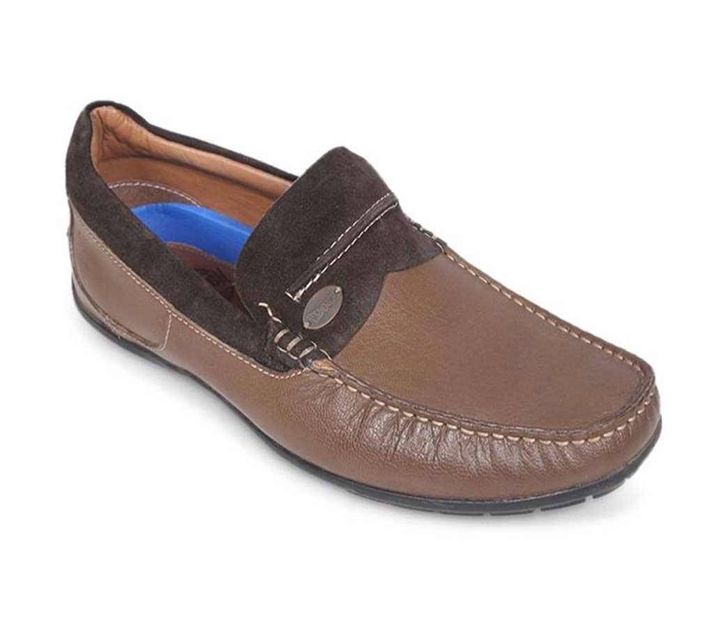 Maverick Brown Suede Leather Men's Loafer
