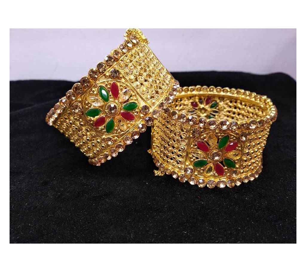 Gold Plated Churi (2 Piece)