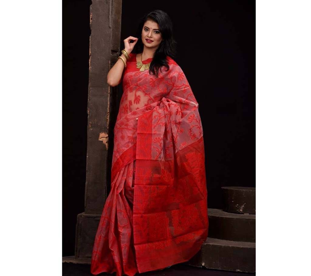 Jamdhani Saree With Blouse 