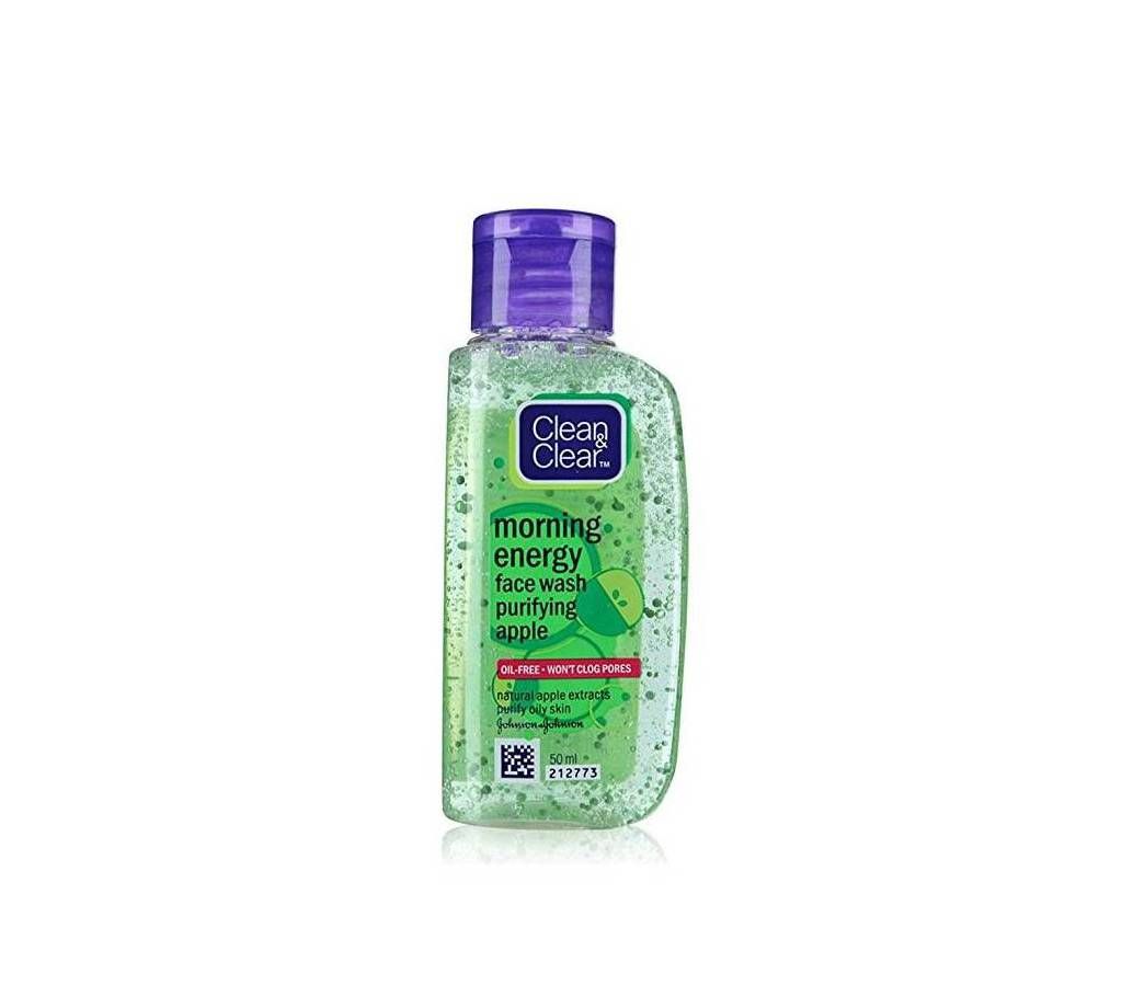 Clean & Clear Morning Energy Apple Face Wash 50ml INDIA