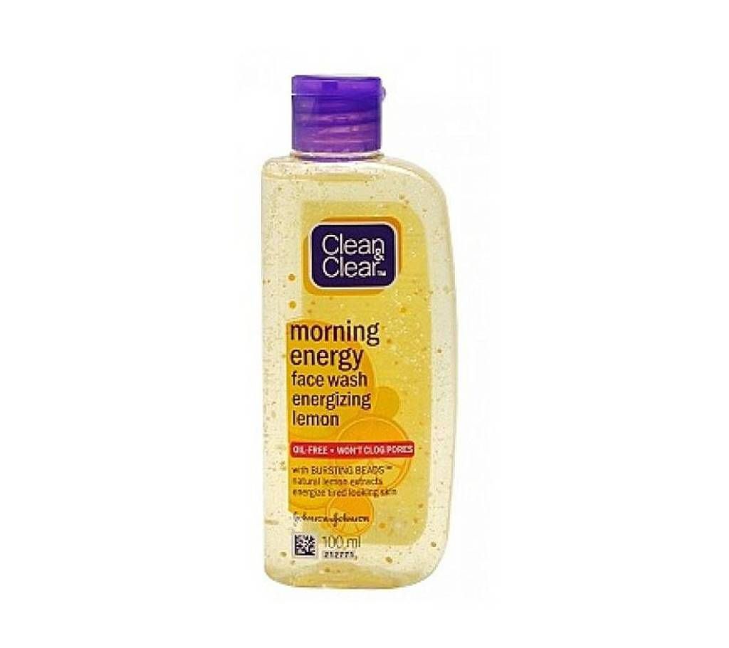 Clean & Clear Morning Energy Face Wash lemon - 100ml  INDIA
