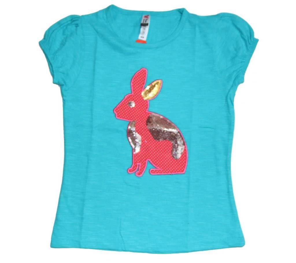 Firoza Girls Cotton T-Shirt