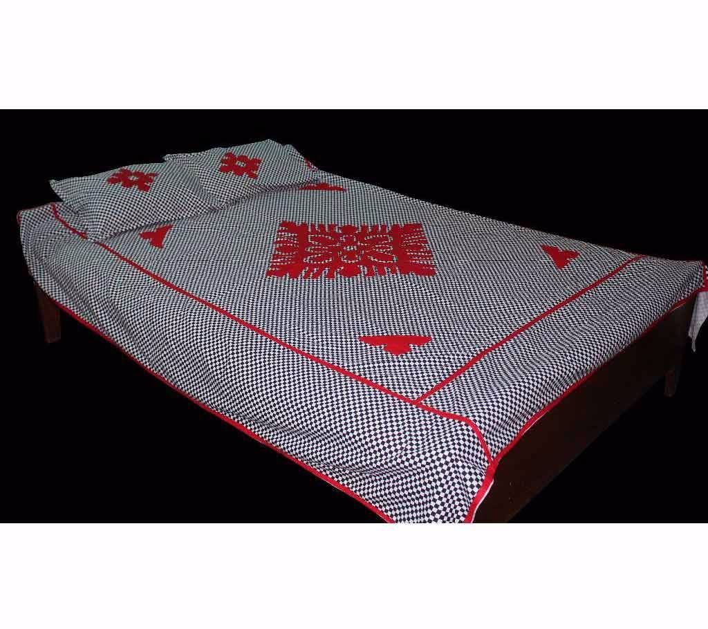 Applique Bed Sheet Set
