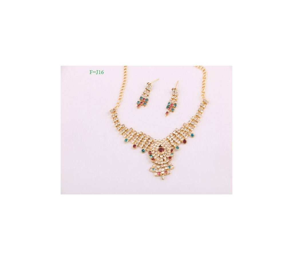 Indian Gold plated Necklace set-16