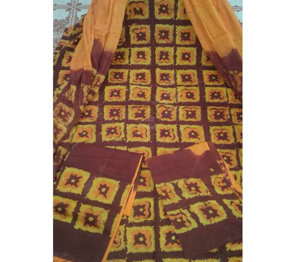 Unstitched Regular Boutique Design 3Pc
