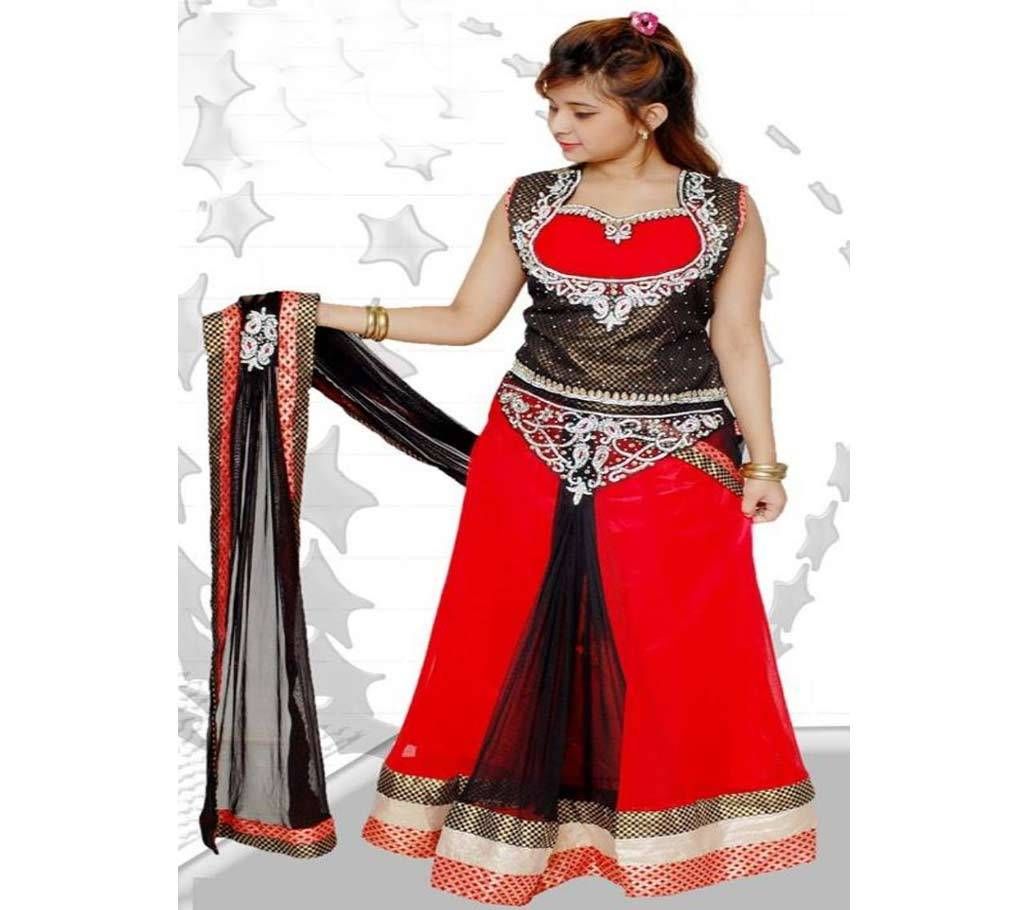 Indian Cotton Embroidery Ready made Girl Frock