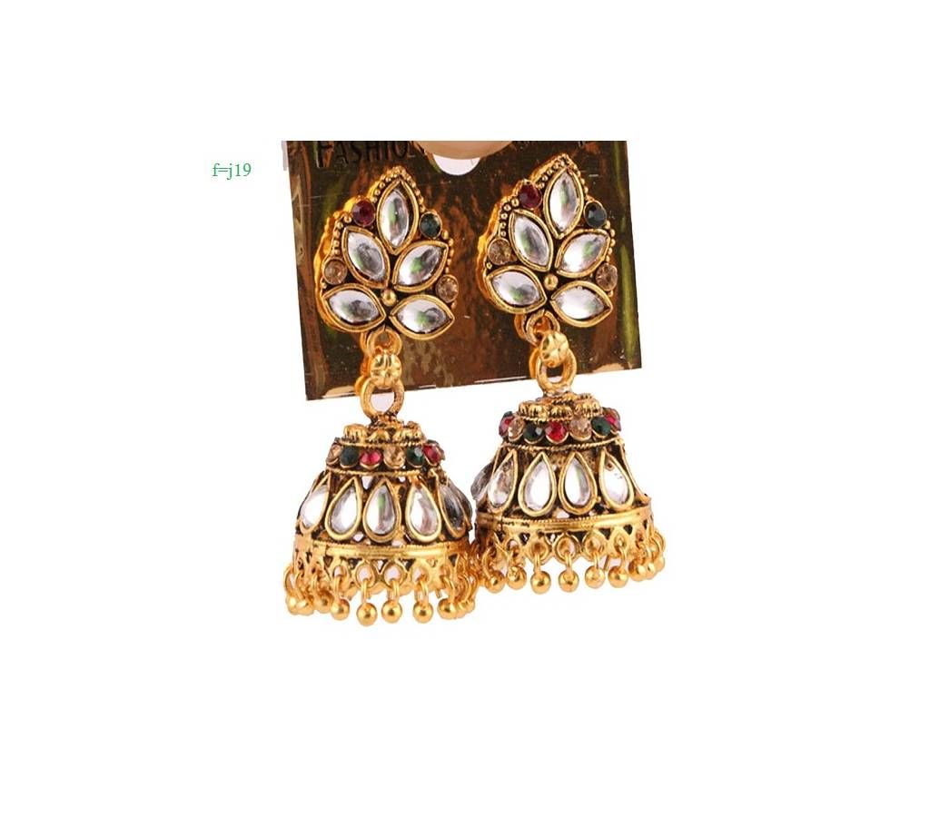 Indian Gold Plated Jhumka-19