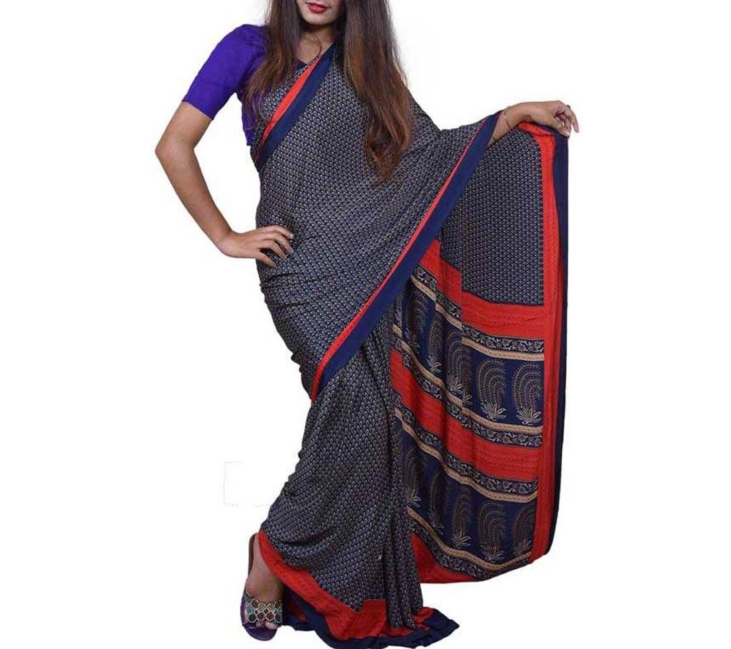 PURE RAJSHAHI SOFT SILK SCREEN PRINT SHAREE