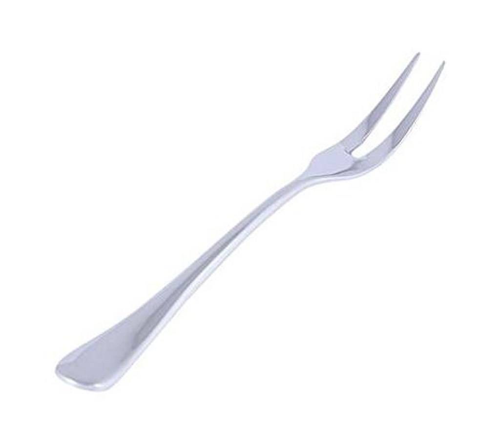 6 Pcs Thai Fruit Fork - Silver