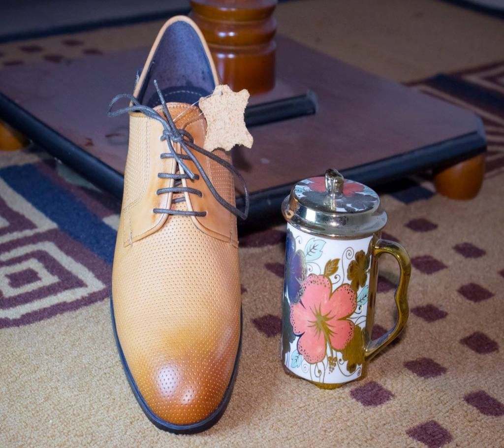 DERBY shoe - PU Leather