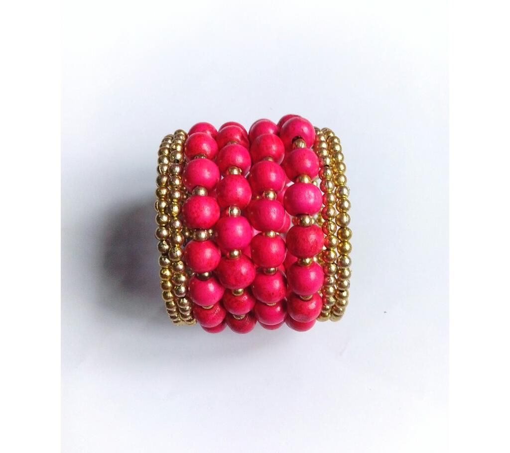 Red And Gold Combination Bangles