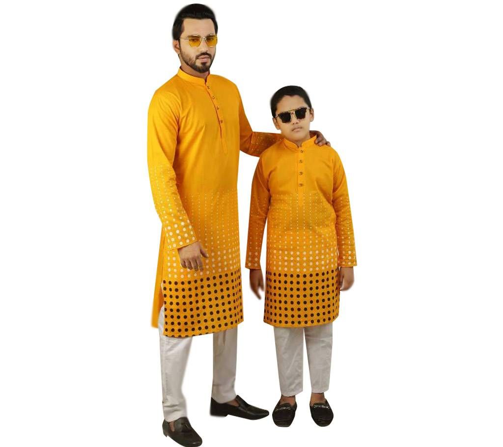 Mens Cotton Punjabi - Combo 