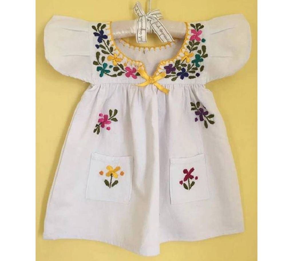 Cotton Frock for Baby Girls - 0 to 2 year