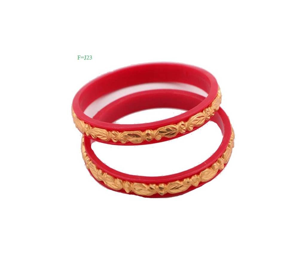 Indian Golden Metal Bangles-23