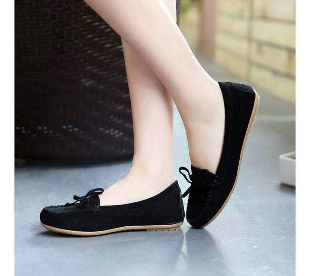 Velvet Cloth Ladies Shoe