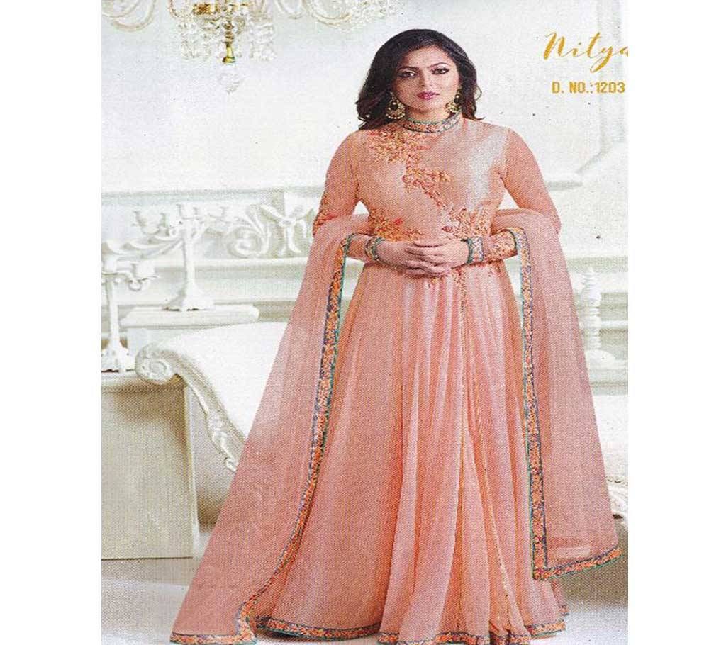 Indian semi stitched Georgette Gown for women (Copy)